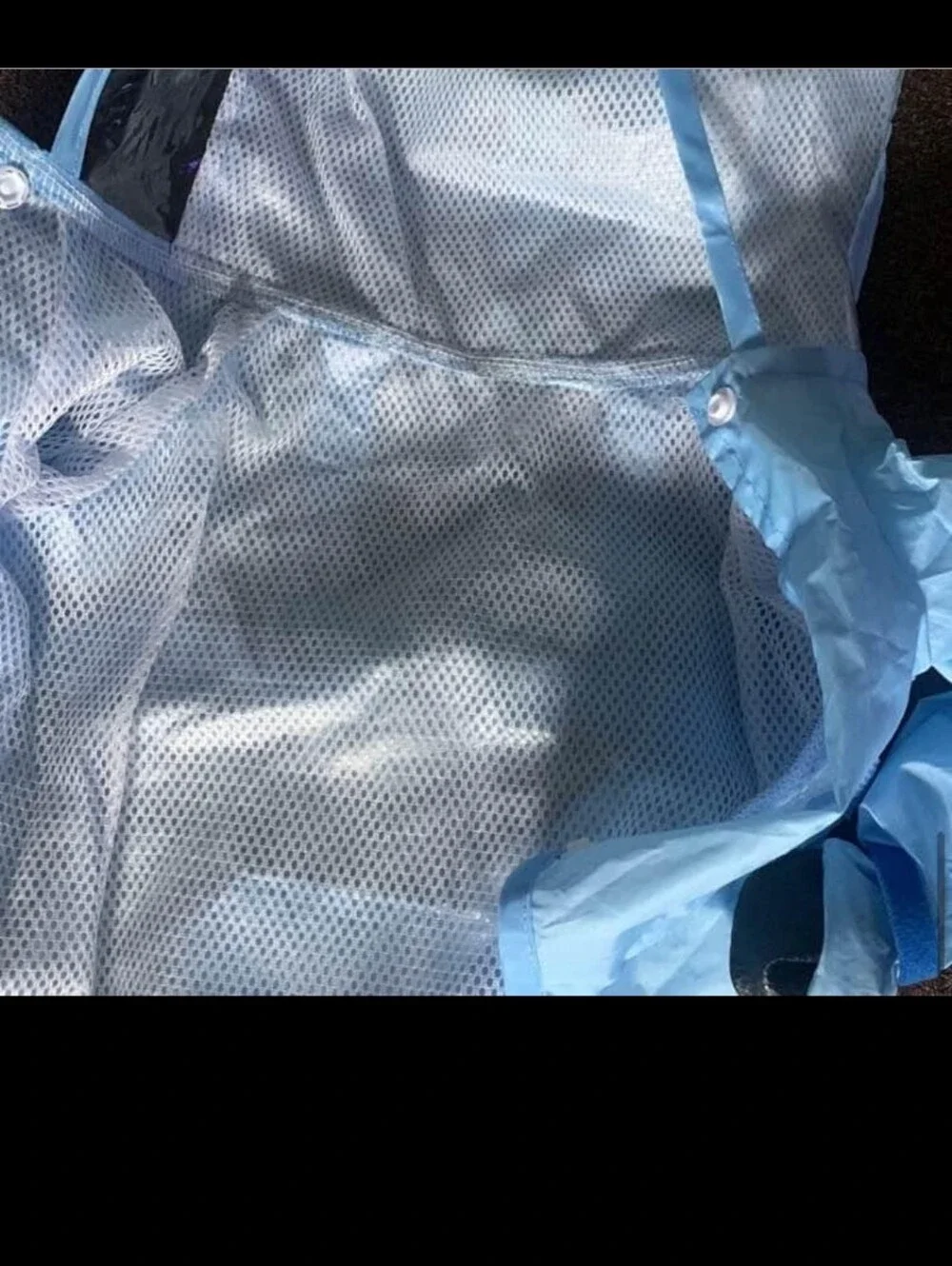 Waterproof Blue Dog Raincoat with Hood and Boots